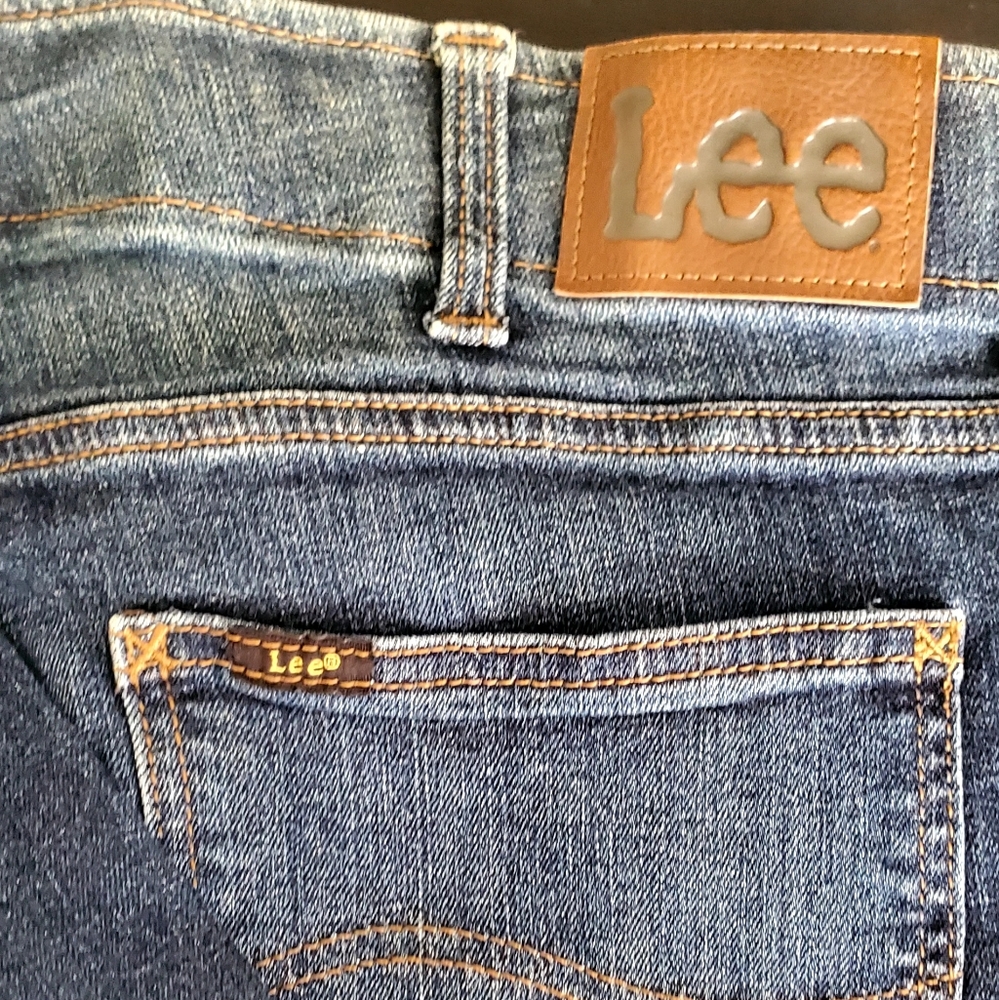 Lee straight tapered jeans